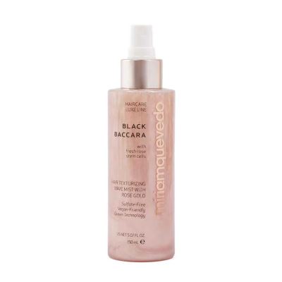 MIRIAMQUEVEDO Black Baccara Hair Texturizing Wave Mist With Rose Gold 150 ml